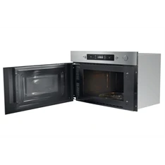 Whirlpool AMW 439/IX 750W 22L inox beépíthető mikrohullámú sütő