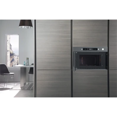 Whirlpool AMW 439/IX 750W 22L inox beépíthető mikrohullámú sütő