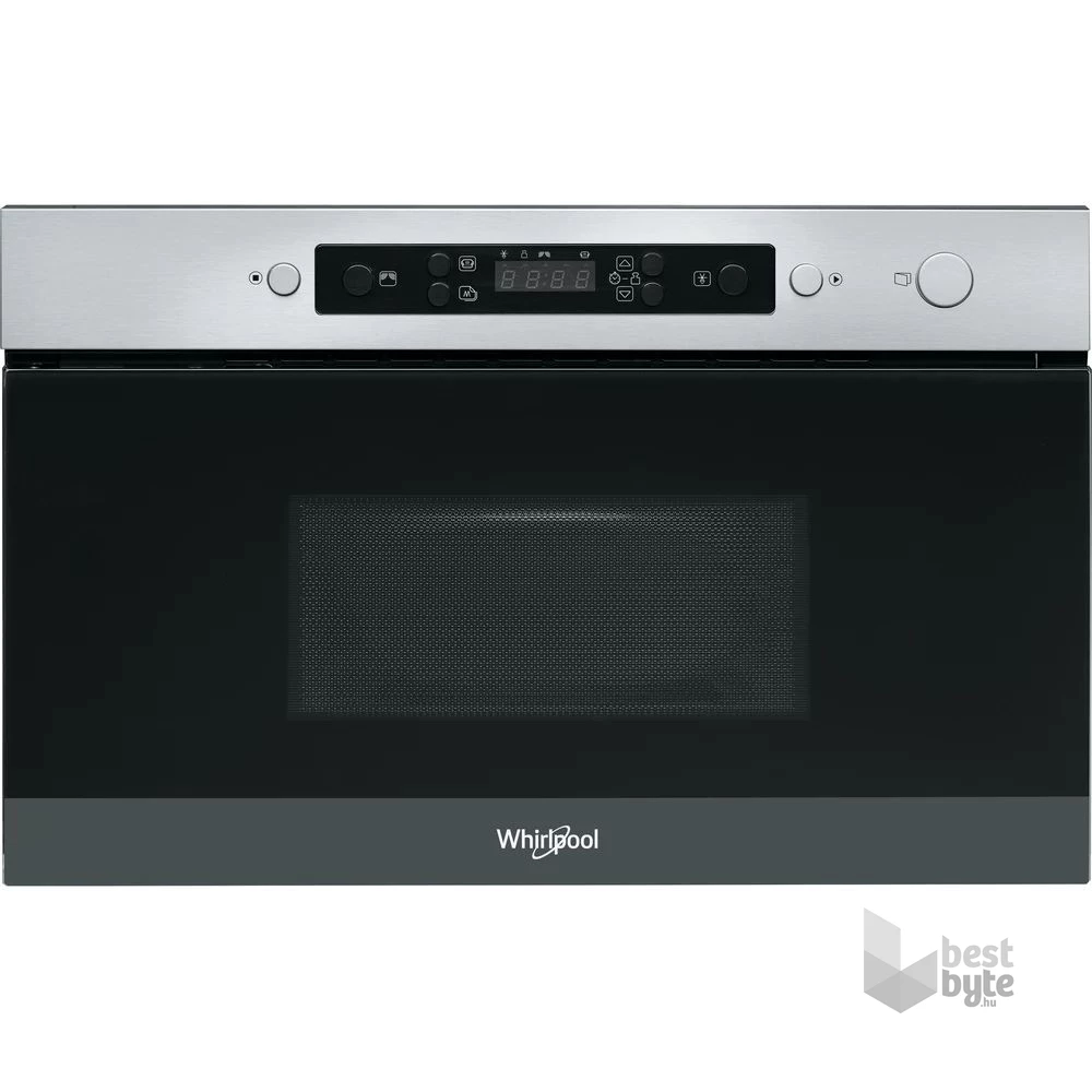 Whirlpool AMW 4910/IX 750W 22L inox beépíthető mikrohullámú sütő