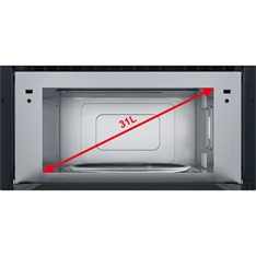 Whirlpool AMW 730/NB beépíthető mikrohullámú sütő