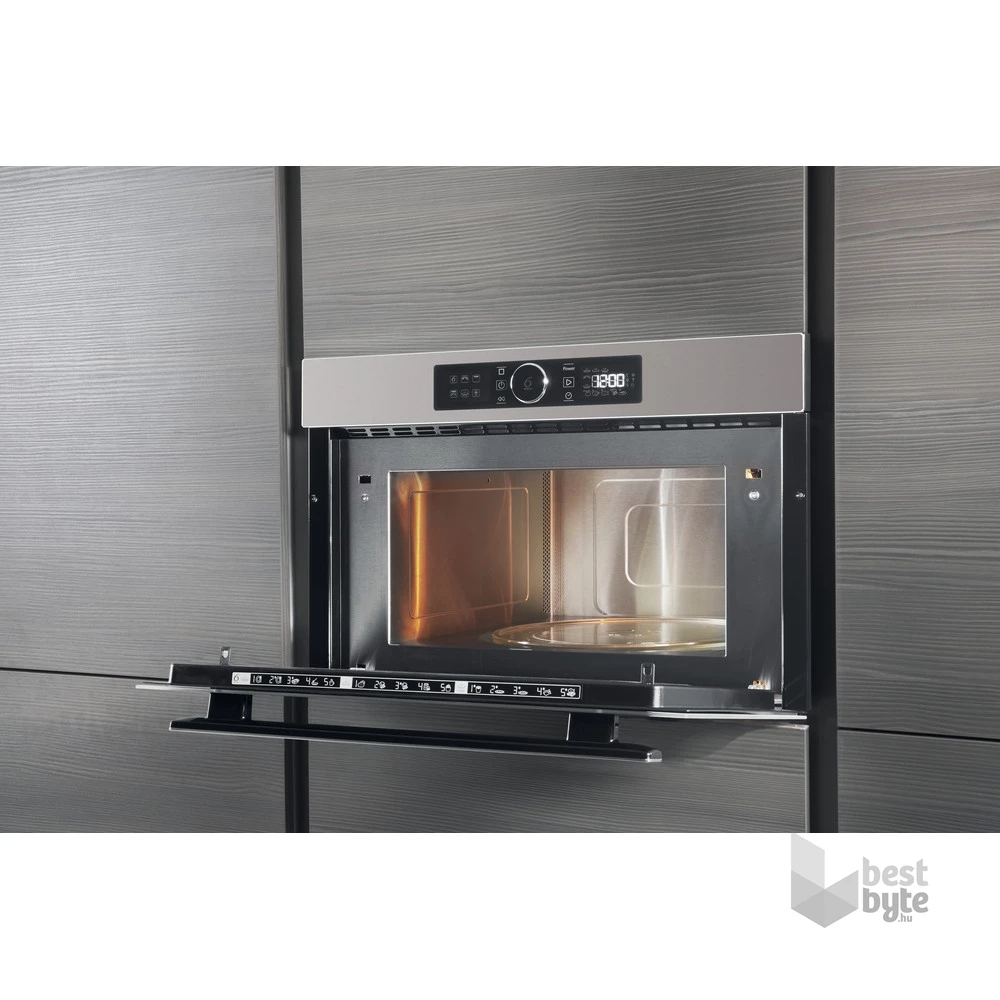 Whirlpool AMW 730/SD 1000W 31L ezüst beépíthető mikrohullámú sütő