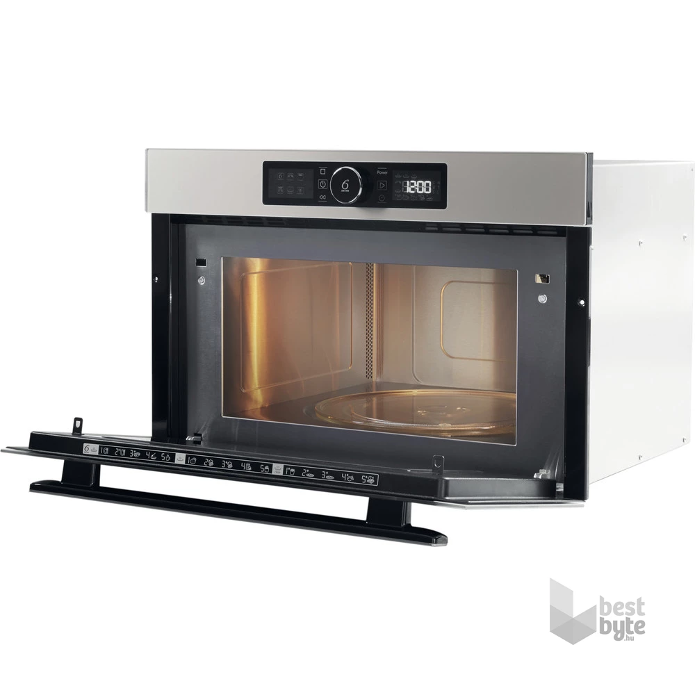Whirlpool AMW 730/SD 1000W 31L ezüst beépíthető mikrohullámú sütő