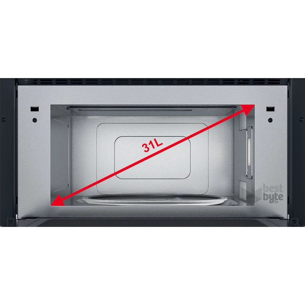 Whirlpool AMW 730/IX 1000W 31L ezüst beépíthető mikrohullámú sütő