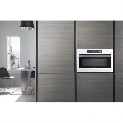 Whirlpool AMW 730/WH 1000W 31L fehér beépíthető grillezős mikrohullámú sütő