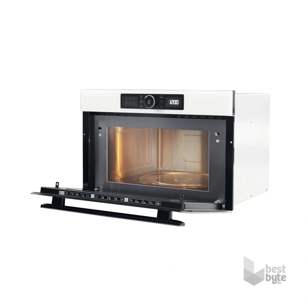 Whirlpool AMW 730/WH 1000W 31L fehér beépíthető grillezős mikrohullámú sütő