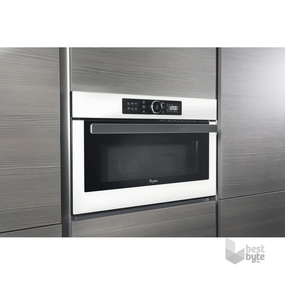 Whirlpool AMW 730/WH 1000W 31L fehér beépíthető grillezős mikrohullámú sütő