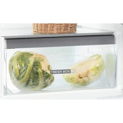 Whirlpool ART 66112 alulfagyasztós, beépíthető, Hűtő:194L, Fagyasztó:79L, FrostLess hűtőszekrény