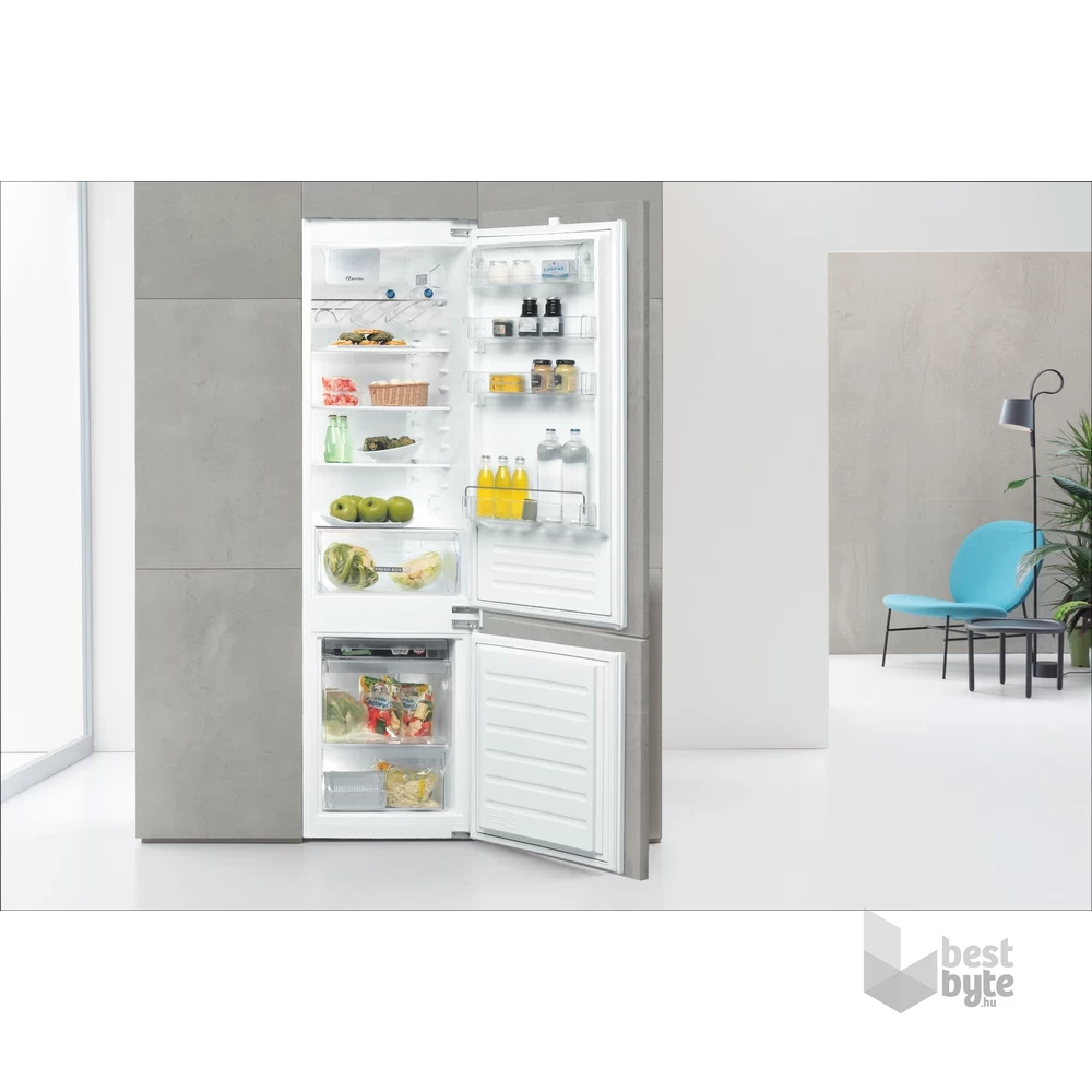 Whirlpool ART 96101 alulfagyasztós, beépíthető, Hűtő:227L, Fagyasztó:79L, hűtőszekrény