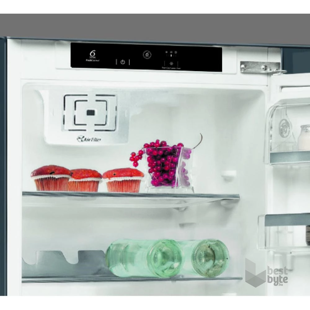 Whirlpool ART 9811 SF2 alulfagyasztós, beépíthető, Hűtő:227L, Fagyasztó:79L, Stop frost hűtőszekrény
