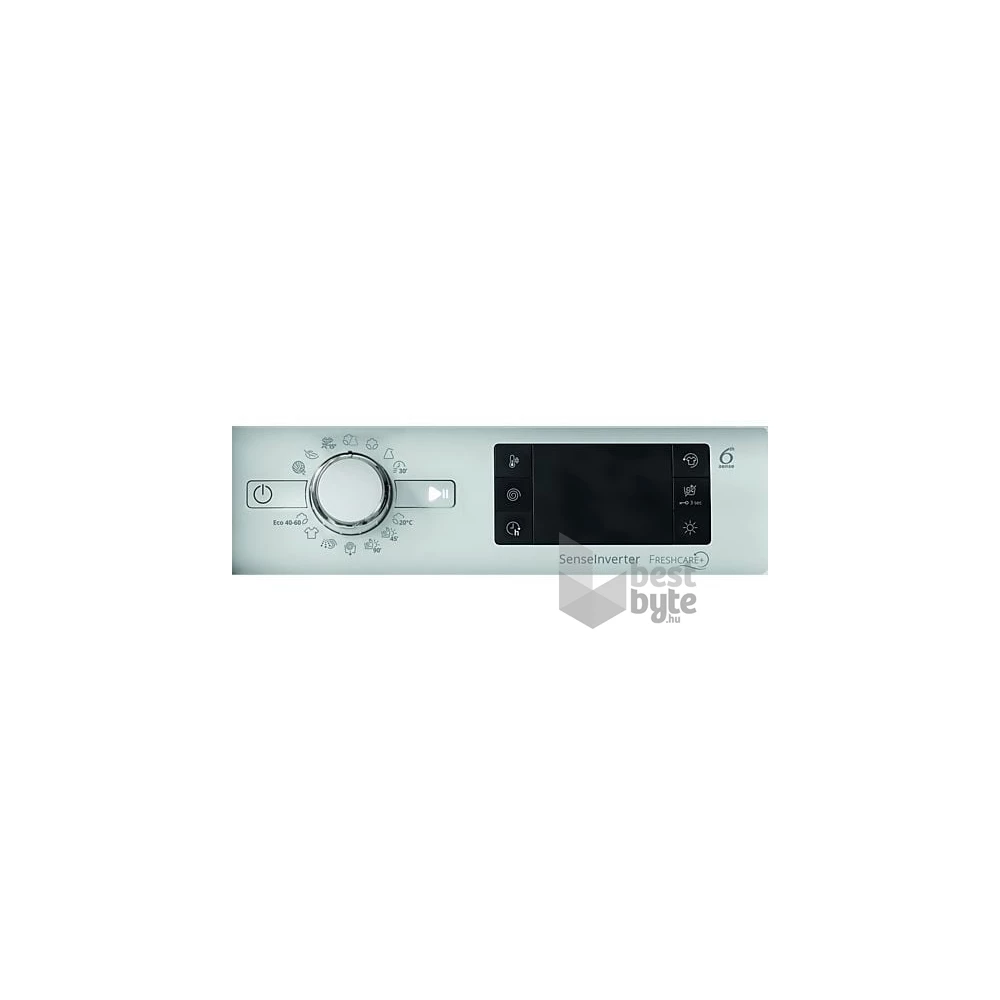 Whirlpool BI WDWG 751482 EU N fehér, elöltöltős, max.1400ford., 7 kg/5 kg, beépíthető mosó-szárítógép