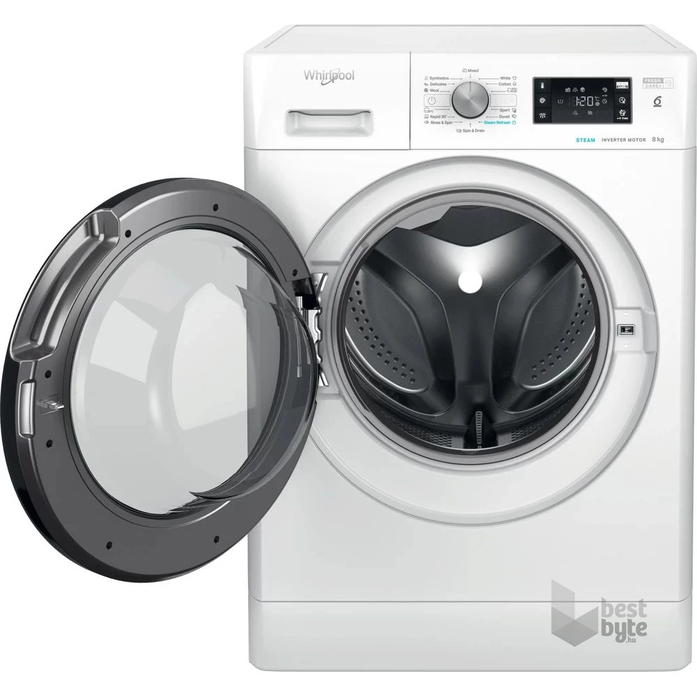 Whirlpool FFB 8469 BV EE fehér, elöltöltős, max.1400ford., 8 kg, mosógép