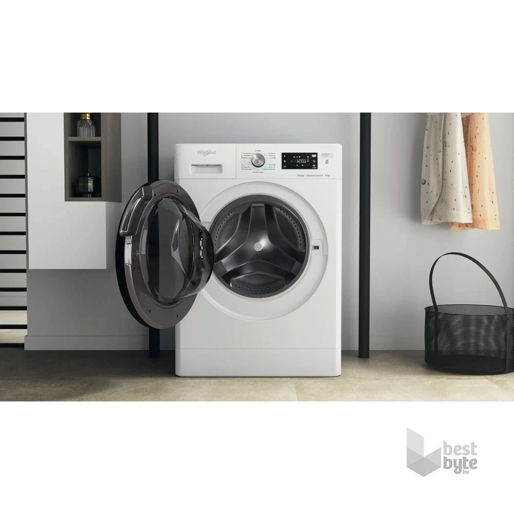 Whirlpool FFB 8469 BV EE fehér, elöltöltős, max.1400ford., 8 kg, mosógép
