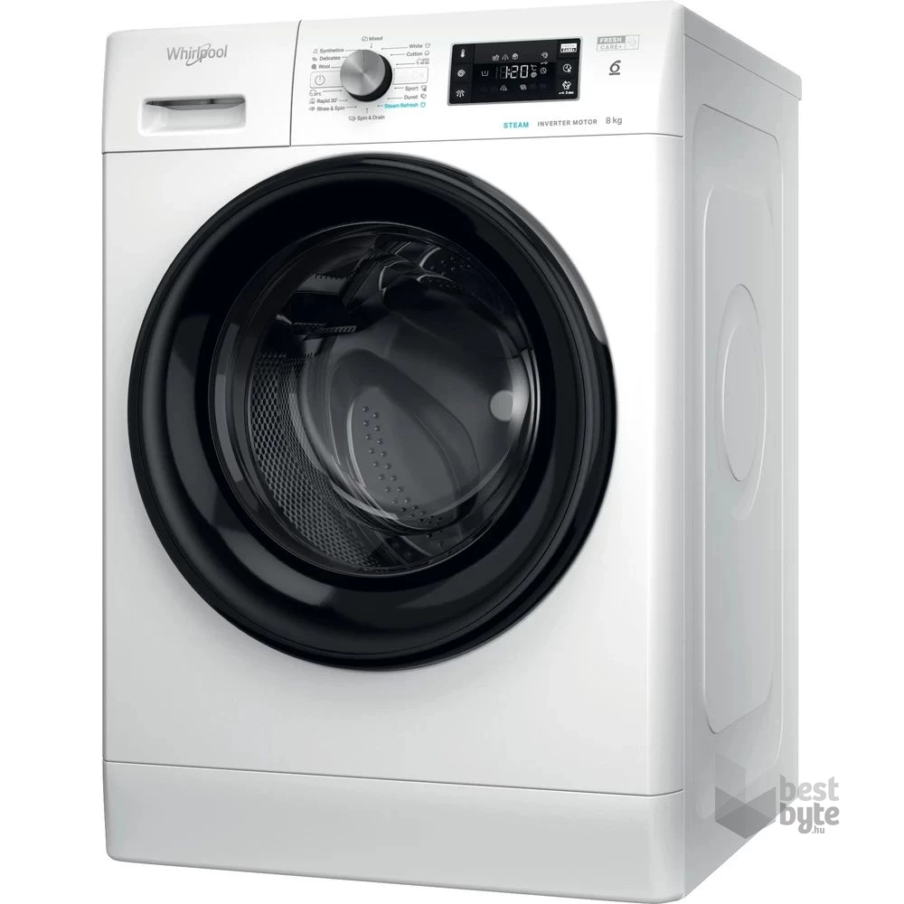 Whirlpool FFB 8469 BV EE fehér, elöltöltős, max.1400ford., 8 kg, mosógép