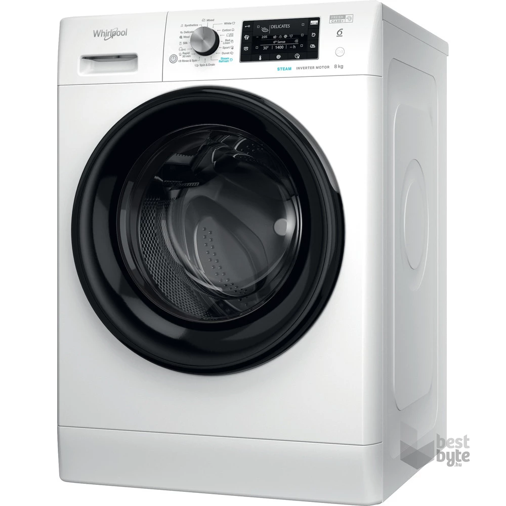 Whirlpool FFD 8648 BV EE fehér, elöltöltős, max.1600ford., 8 kg, mosógép