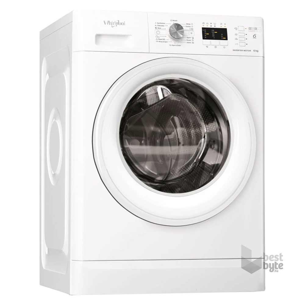 Whirlpool FFL 6238W EE fehér, elöltöltős, max.1200ford., 6 kg, mosógép