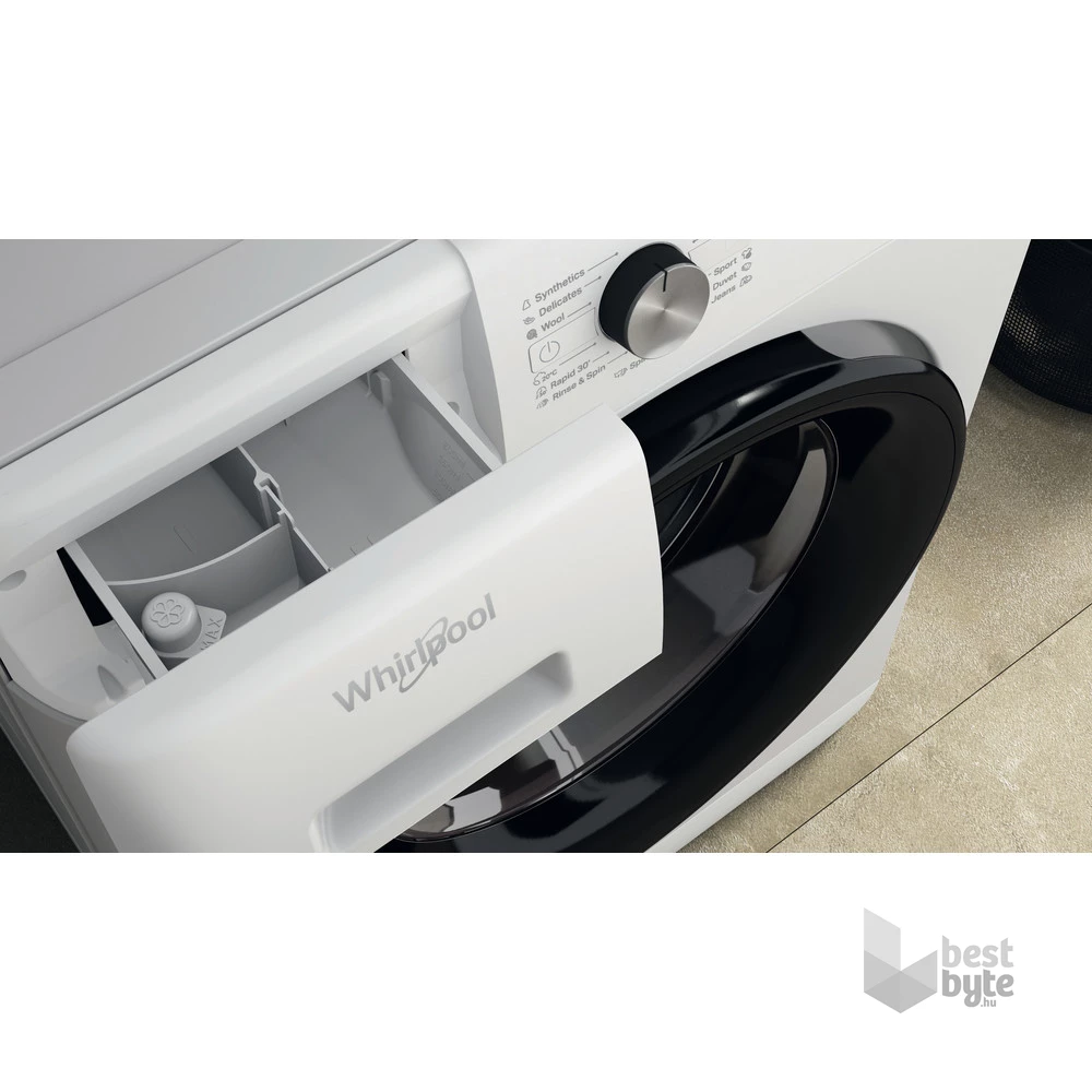 Whirlpool FFS 7259 B EE fehér, elöltöltős, max.1200ford., 7 kg, mosógép