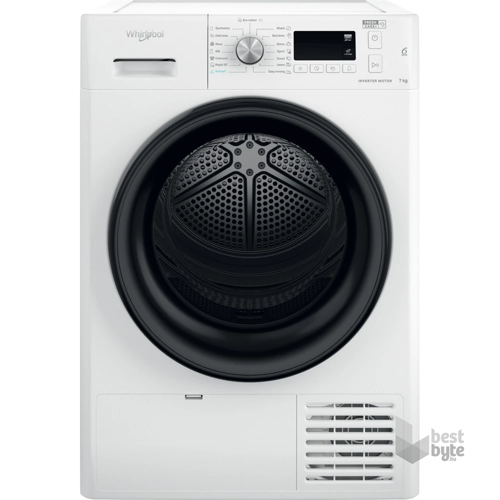 Whirlpool FFT M11 72B EE fehér, 7 kg, hőszivattyús, szárítógép