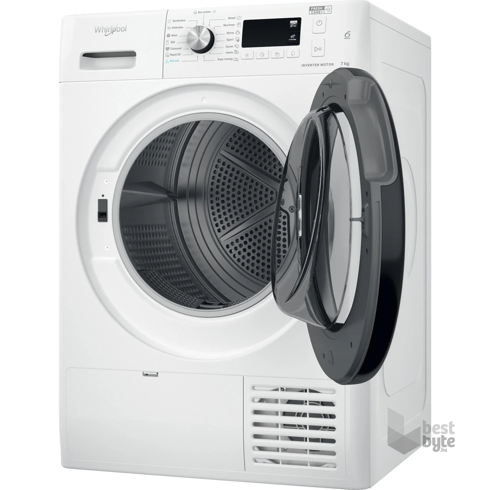 Whirlpool FFT M11 72B EE fehér, 7 kg, hőszivattyús, szárítógép