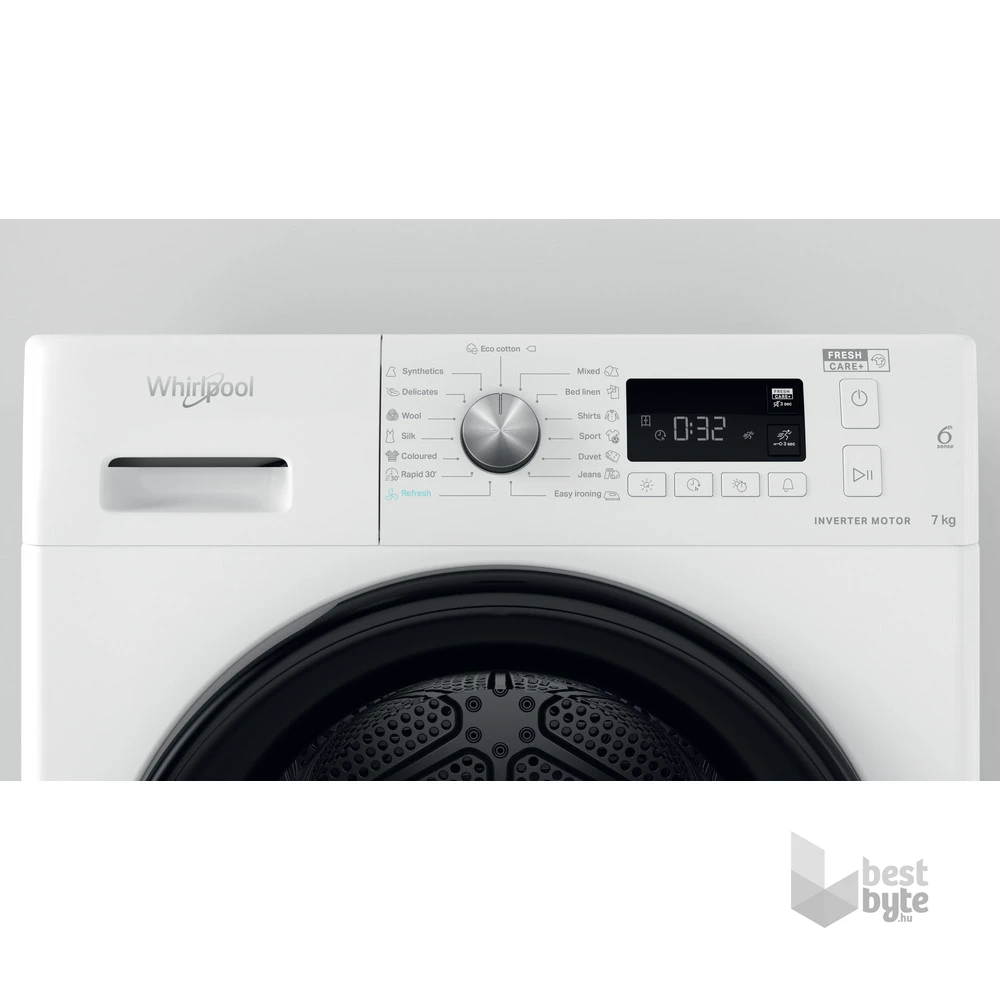 Whirlpool FFT M11 72B EE fehér, 7 kg, hőszivattyús, szárítógép