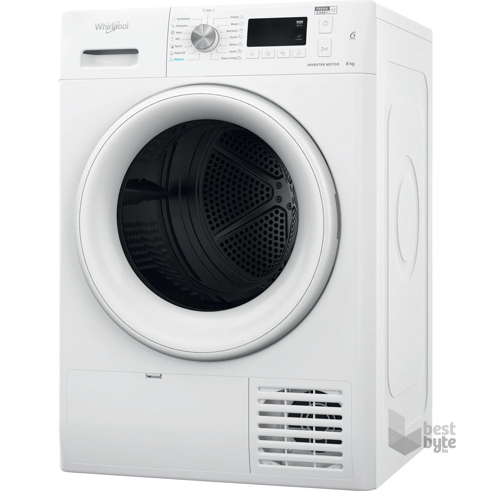 Whirlpool FFT M11 8X3 EE fehér, 8 kg, hőszivattyús, szárítógép