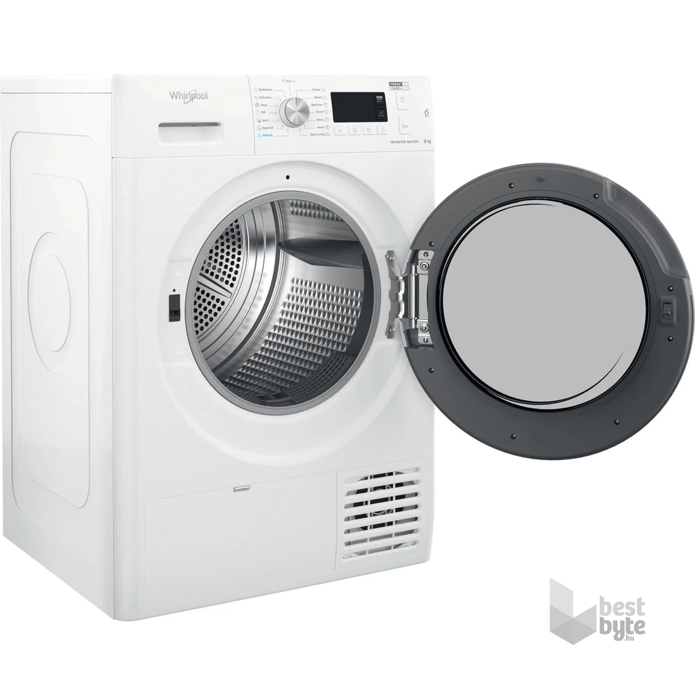 Whirlpool FFT M11 8X3 EE fehér, 8 kg, hőszivattyús, szárítógép