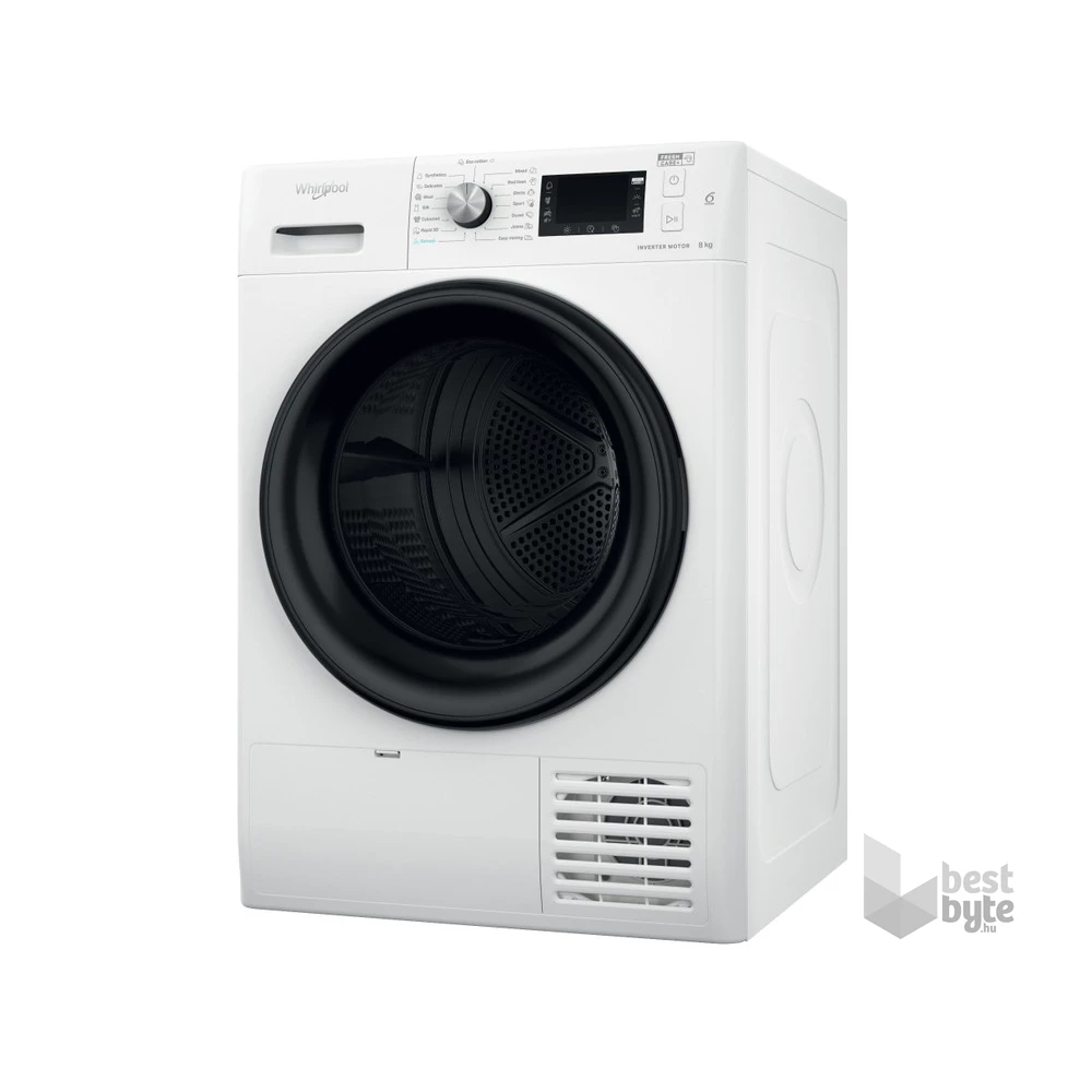 Whirlpool FFT M22 8X3B EE fehér, 8 kg, hőszivattyús, szárítógép