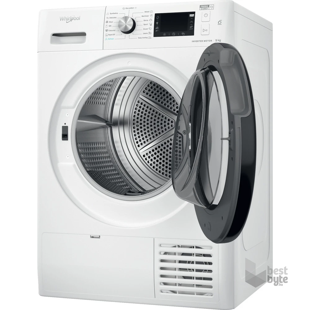 Whirlpool FFT M22 9X2B EE fehér, 9 kg, hőszivattyús, szárítógép