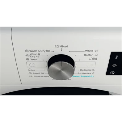 Whirlpool FFWDB 976258 BV EE fehér, elöltöltős, max.1600ford., 9 kg/6 kg, mosó-szárítógép