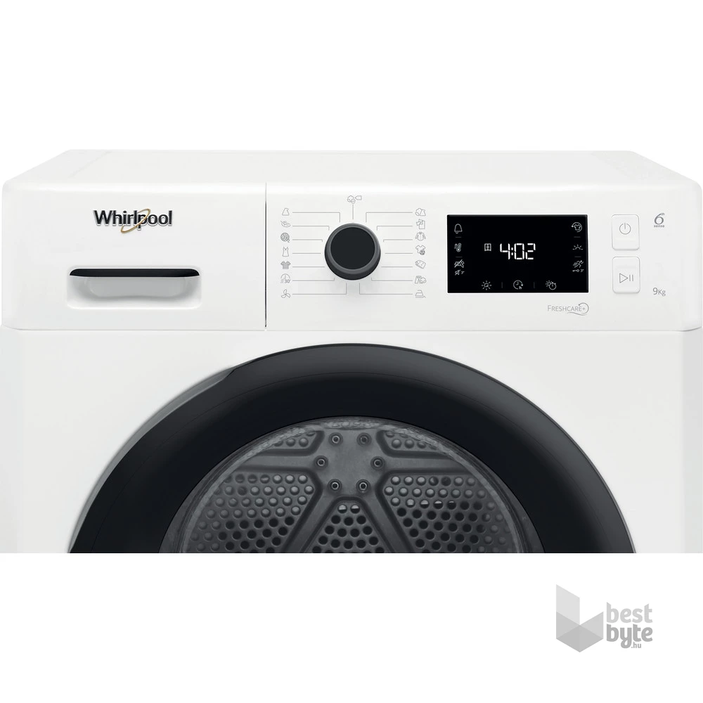 Whirlpool FT M22 9X3B EU fehér, 9 kg, hőszivattyús, szárítógép
