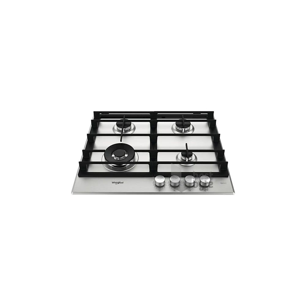 Whirlpool GMWL 628/IXL EE inox, beépíthető, gáz, főzőzóna: 3 +1 wok égőfej, beépíthető méret: 56cm, főzőlap