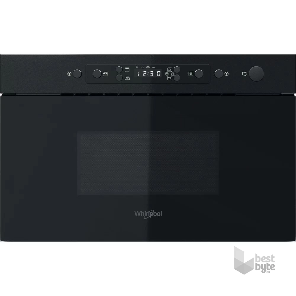 Whirlpool MBNA920B 750W 22L fekete beépíthető mikrohullámú sütő