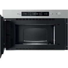 Whirlpool MBNA920X 750W 22L inox beépíthető mikrohullámú sütő