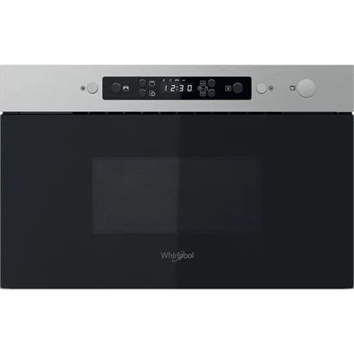 Whirlpool MBNA920X 750W 22L inox beépíthető mikrohullámú sütő