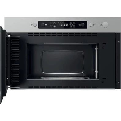Whirlpool MBNA920X 750W 22L inox beépíthető mikrohullámú sütő