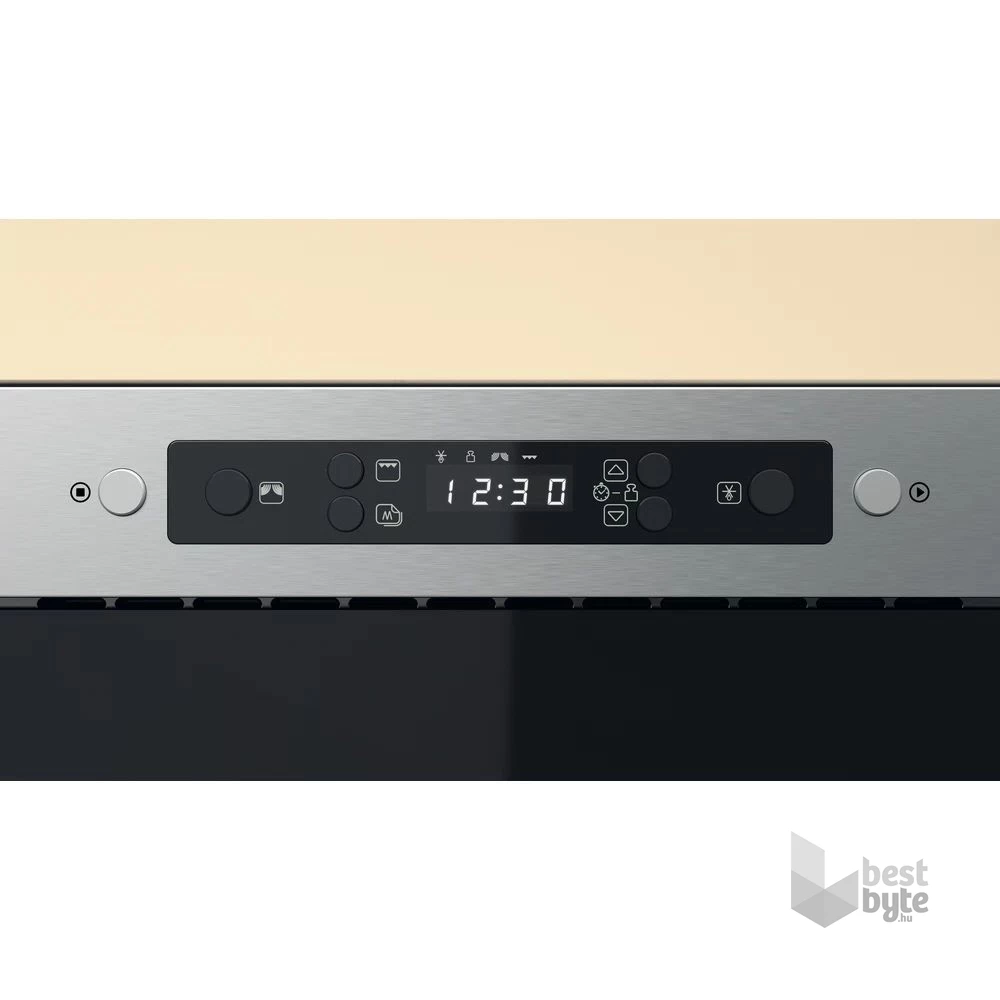 Whirlpool MBNA920X 750W 22L inox beépíthető mikrohullámú sütő