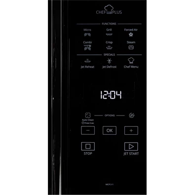 Whirlpool MCP 349 BL 800W 25L fekete mikrohullámú sütő