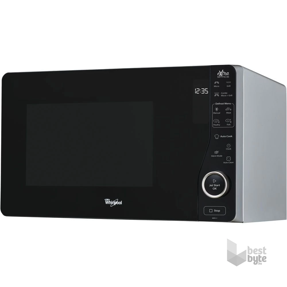 Whirlpool MWF 421 SL 1000W 25L ezüst mikrohullámú sütő