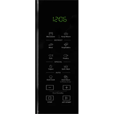 Whirlpool MWP 251 SB 900W 25L fekete mikrohullámú sütő