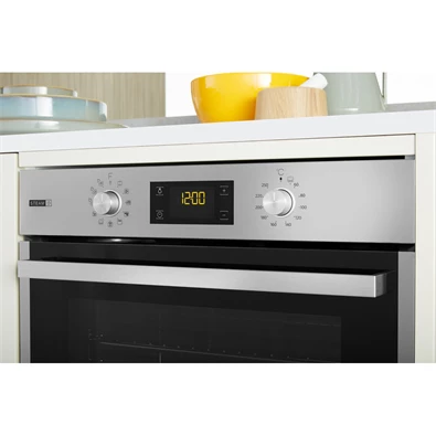 Whirlpool OAS KN8V1 IX inox, beépíthető, sütőtér: 71L, grill, sütő