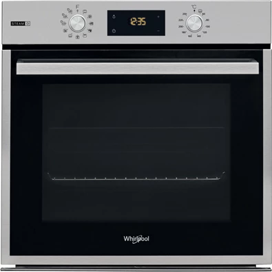 Whirlpool OAS KN8V1 IX inox, beépíthető, sütőtér: 71L, grill, sütő