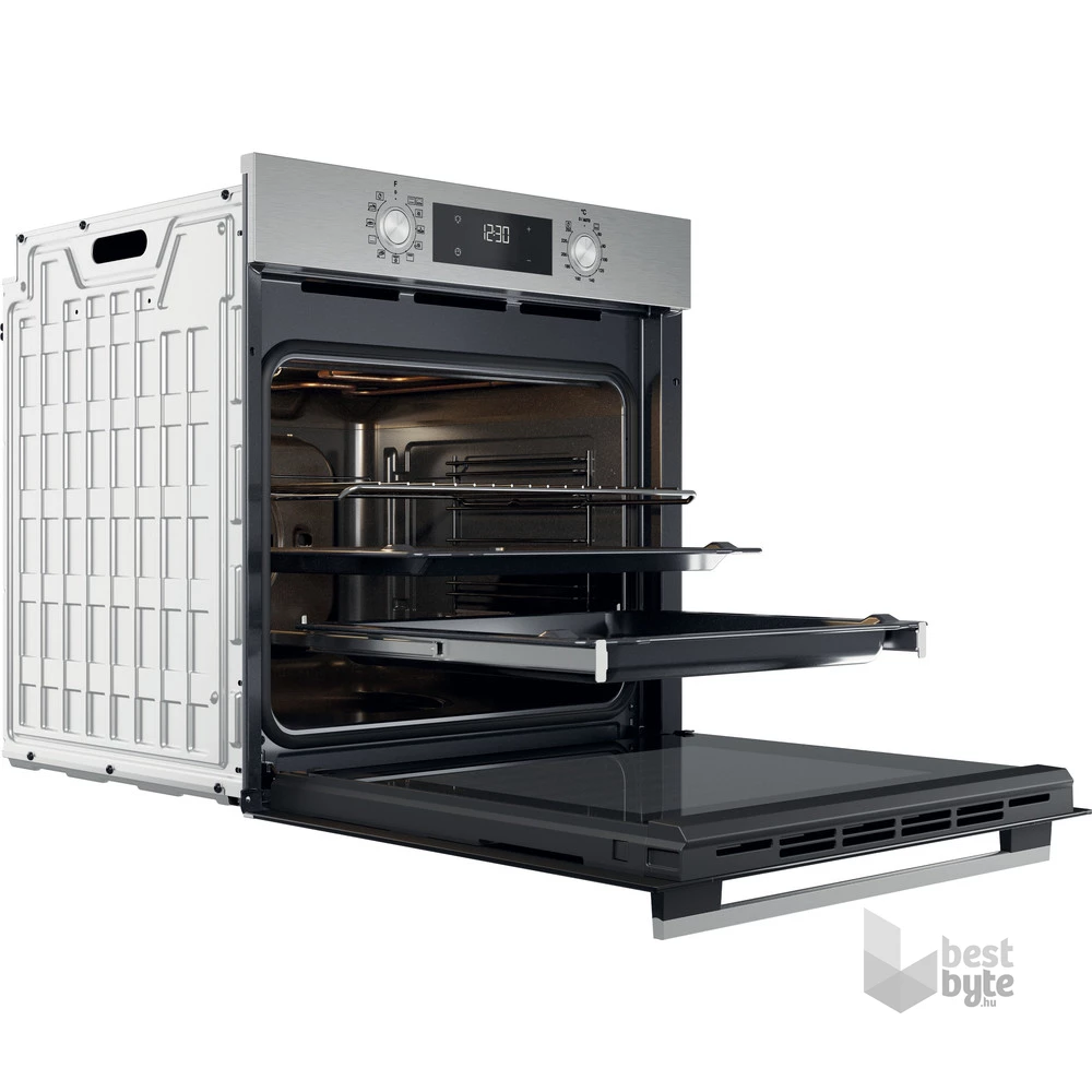 Whirlpool OMK58HU1X inox, beépíthető, sütőtér: 71L, hidrolitikus, sütő