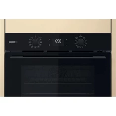 Whirlpool OMSK58RU1SB fekete, beépíthető, sütőtér: 71L, grill, pirolitikus, sütő