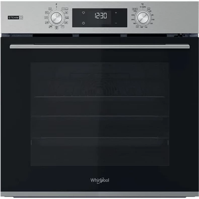 Whirlpool OMSK58RU1SX inox, beépíthető, sütőtér: 71L, grill, pirolitikus, sütő