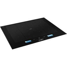 Whirlpool SMP 658C/BT/IXL fekete, beépíthető, indukciós, főzőzóna: 8, beépíthető méret: 56cm, főzőlap