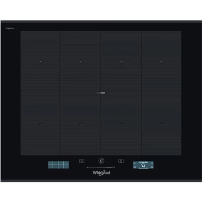 Whirlpool SMP 658C/BT/IXL fekete, beépíthető, indukciós, főzőzóna: 8, beépíthető méret: 56cm, főzőlap