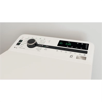 Whirlpool TDLRB 6252BS EU/N fehér, felültöltős, max.1200ford., 6 kg, mosógép