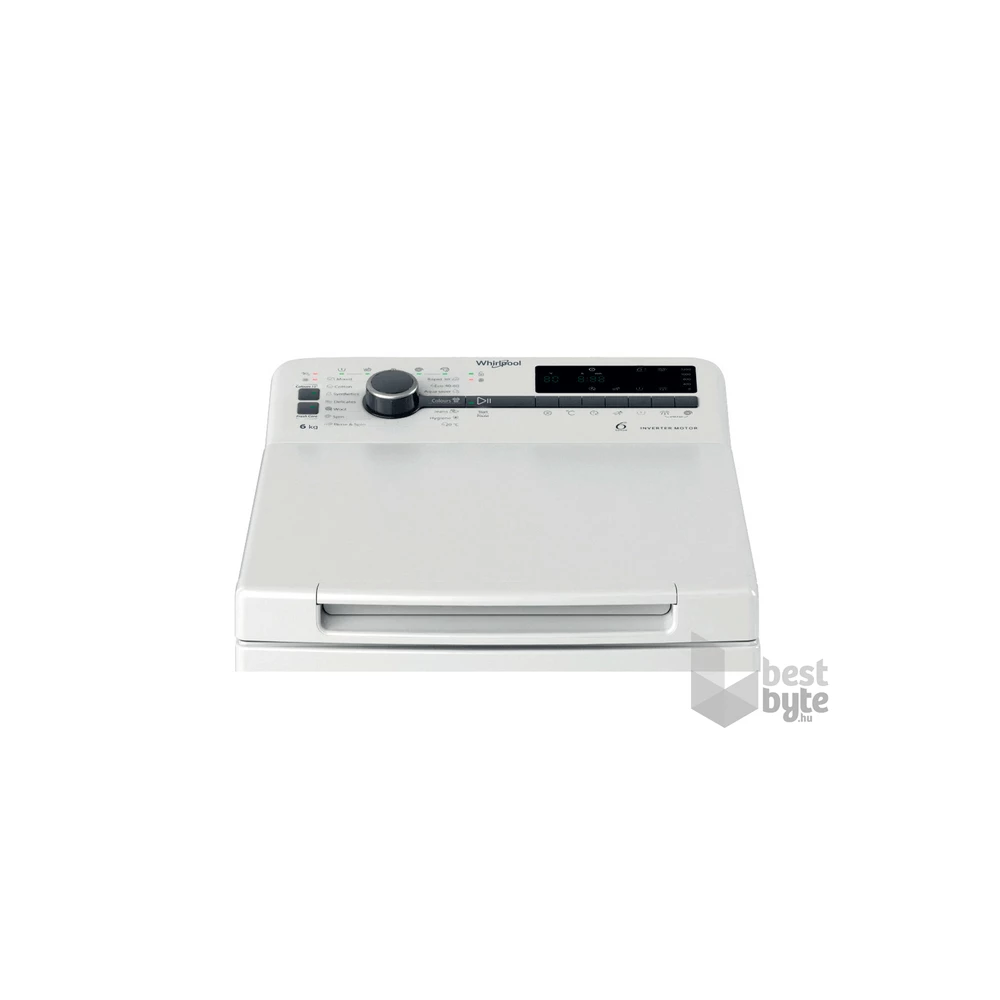 Whirlpool TDLRB 65261BS EU/N fehér, felültöltős, max.1200ford., 6 kg, mosógép