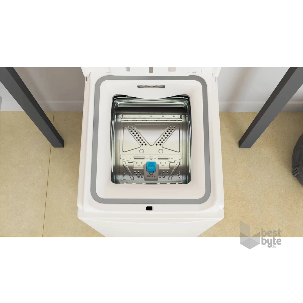 Whirlpool TDLR 7220SS EU/N fehér, felültöltős, max.1200ford., 7 kg, mosógép
