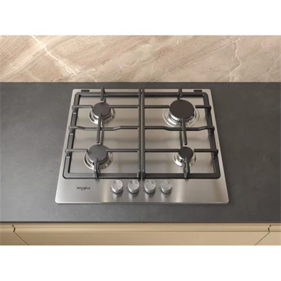 Whirlpool TKRL 660 IX beépíthető gáz főzőlap