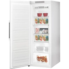 Whirlpool UW8 F2CXBI N2 inox, Hűtő:L, Fagyasztó:259L, No frost fagyasztószekrény (Használt - A)